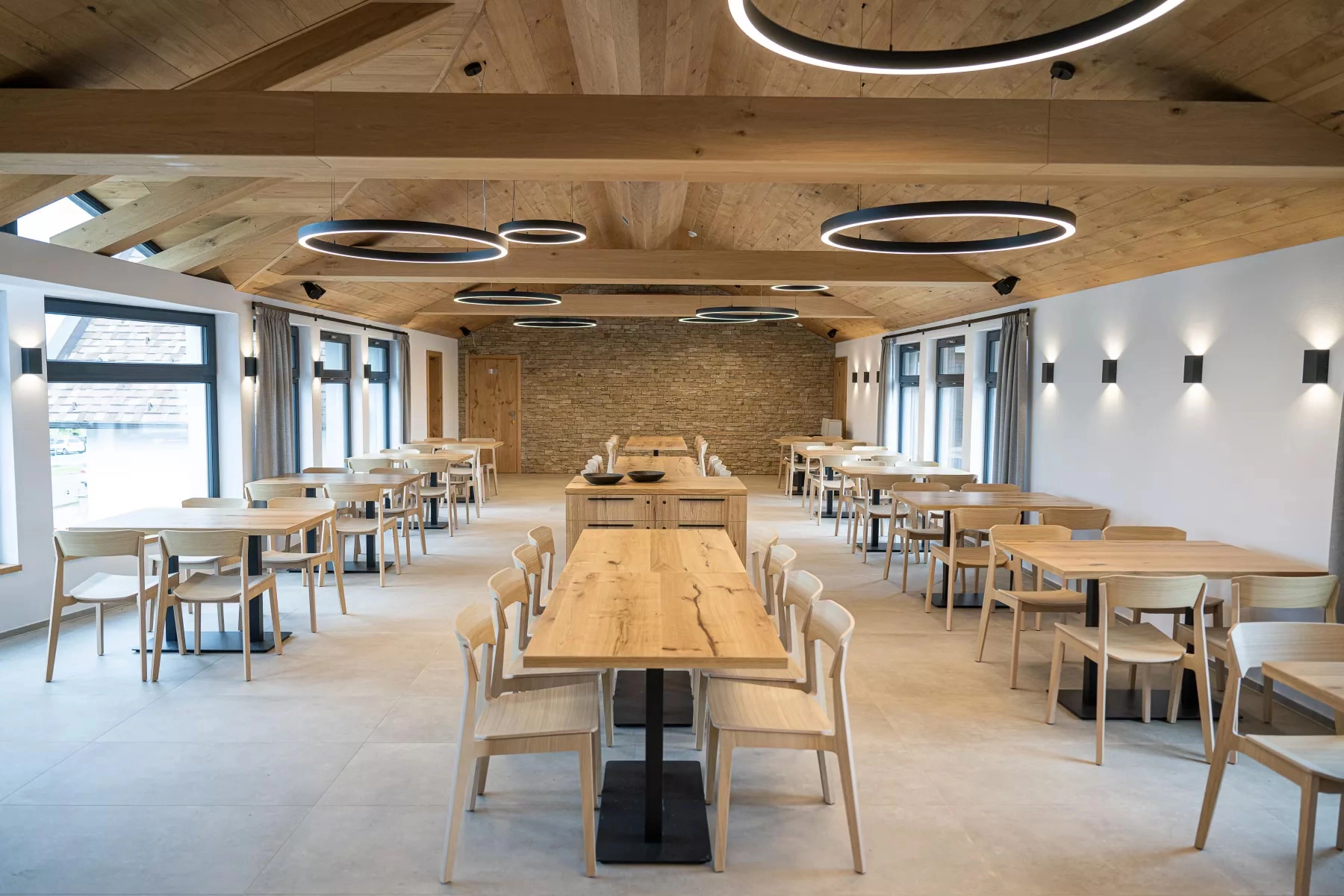 Pohled na restauraci